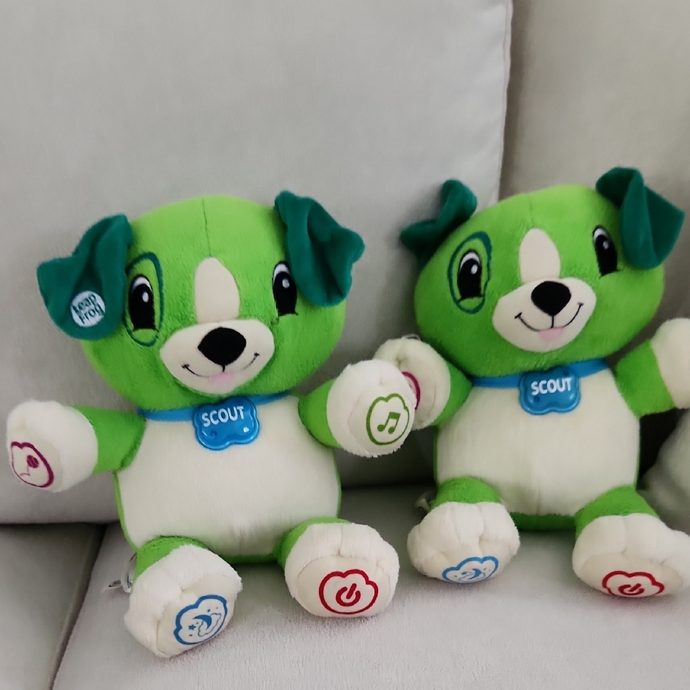 LeapFrog Scout Plush Stuff AnimalInteractive Learning Toy Sing And snuggle
